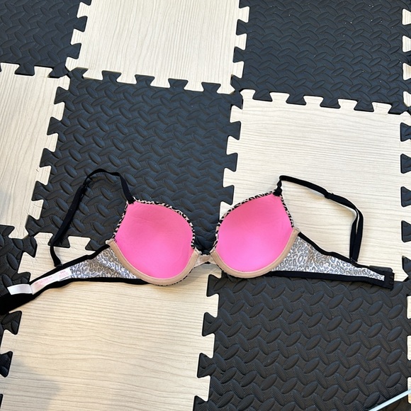 Victoria’s Secret cheetah where everywhere Demi bra size 34C - Picture 5 of 6